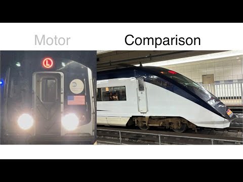 Motor Comparison: New York (R143) vs Narita (Skyliner AE Series)