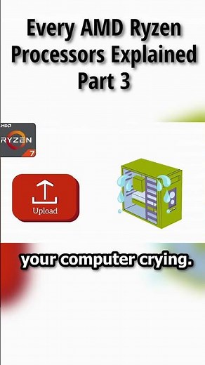 Every AMD Ryzen Processors Explained As Easily As Possible (Ryzen 7) #techexplained #amd #ryzen7