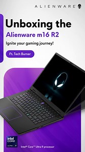 Join Tech Burner on an adrenaline-fueled journey into the gaming realm with the Alienware m16 R2 unboxing!🎮🚀 Experience next-level performance and conquer every virtual battleground. Watch the full video: https://aw.gg/44j1QSp #Dell #DellIndia #m16 Intel #IntelIndia #GameWithIntel #IntelGaming | Alienware