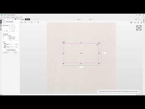 How to draw a rectangle in Vectric software | Creating Vectors | V12 Tutorials