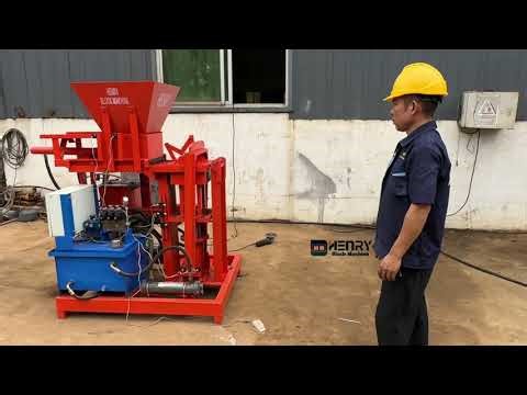 How to use Compressed earth block machine to make interlocking brick pavers ? DIY earth bricks