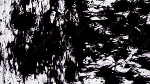 Ink dripping transition. expanding on water effect.