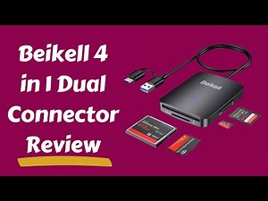 Beikell 4 in 1 SD Card Reader: Connect with Versatility | Review