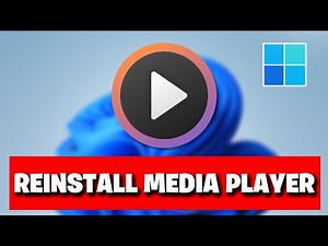 How To Uninstall and Reinstall Windows 11 Media Player - Tutorial💻🎶