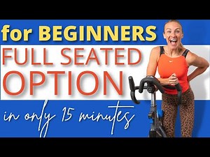 15 minute HIIT Indoor Cycling for BEGINNERS