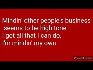 Mind Your Own Business lyrics