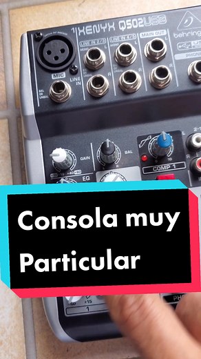 Cómo utilizar una consola de sonido Behringer XENYX Q502USB