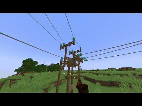 Power Lines In Minecraft With IE mod #2