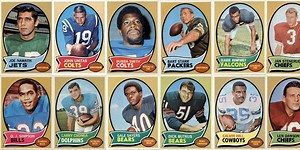 1970 Topps Football Cards - 12 Most Valuable - Wax Pack Gods