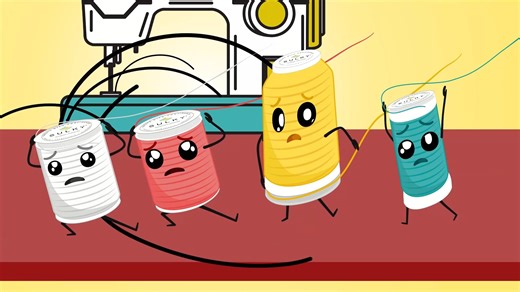 Sulky has the solution to keep your thread from unwinding, even in the windiest conditions! Lift either snap end, wind the thread inside, and then snap to close. Easily organize your thread spools without unraveling, tangling or twisting, and place them neatly in a Slimline Storage Container in your sewing room or in a pouch for on-the-go sewing. Browse Sulky Thread at sulky.com! https://sulky.com/thread #sewbetterwithsulky | Sulky of America | Facebook