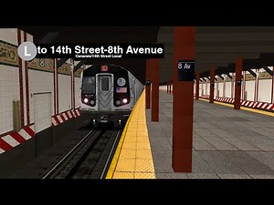OpenBVE (R143) L Train from Canarsie-Rockaway Parkway to 14th Street-8th Avenue