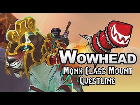 Monk Class Mount Questline