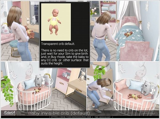 Invisible Crib Mod Sims 4 - Updated (Download) 2023