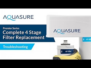 A Complete Step-by-Step Guide to Replacing your Premier RO Water Filters