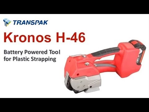 H-46 Kronos Battery Powered Strapping Tools - TRANSPAK