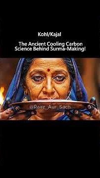 How Traditional Kajal Was Made: The Cooling Carbon Science Behind Surma! #Kajal #Surma