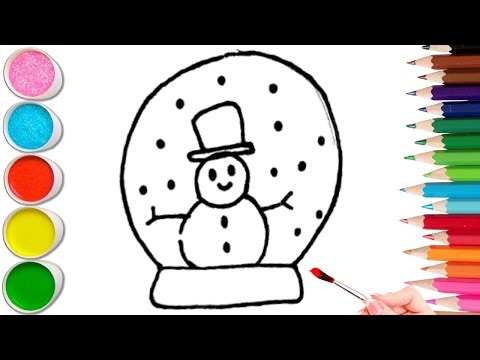 How To Draw cute Magic Man Drawing, Painting & Coloring For Kids and Toddlers_ Child Art 🐋🌈🎨