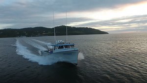 "If you don't get there before everybody else, you miss the fish." Needing a powerful, reliable, and efficient marine engine to get them to the commercial fishing grounds quickly, Captain John and Chandra Gavin chose a Volvo Penta D11. Learn more about how Volvo Penta marine commercial solutions can take your operation – and bottom line – to the next level, follow link: https://bit.ly/342RqIo #provensuccess #giantbluefintunacharters #marinecommercial #volvpenta | Volvo Penta North America