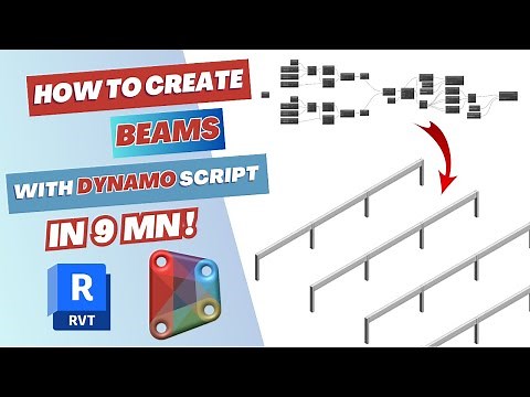 Automate Structural Framing and Beams Modeling in Revit with Dynamo | Tutorial