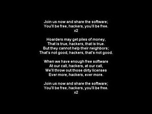 Free Software Song