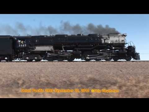 Union Pacific 3985 & "Full Throttle" Steve Lee, UP Engineer