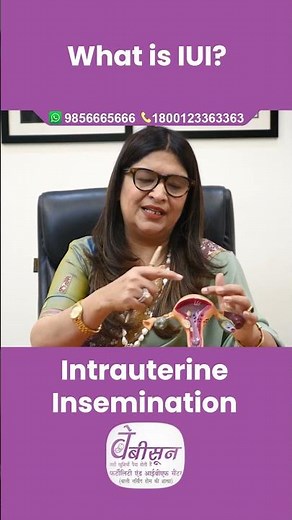 What is IUI? 🤔 Doctor explains Intrauterine Insemination | Dr. Jyoti Bali #shorts #ytshorts