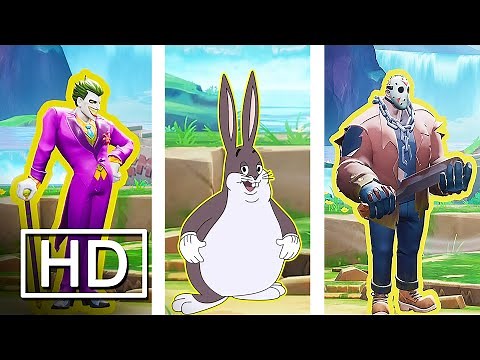 MultiVersus - All Characters Idle Poses Animations Showcase!