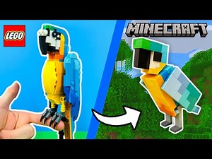 I turned LEGO SETS into MINECRAFT...