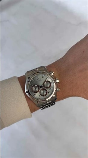 Ice Blue Ebel Automatic Chronograph With 2 Straps!