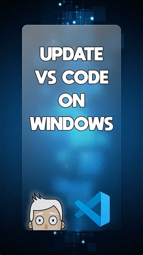 Update VS Code on Windows