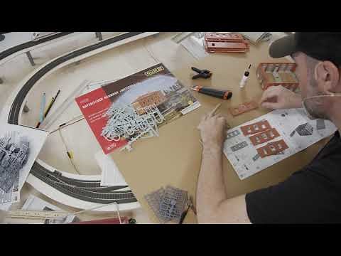 11 - Modellbahn bauen - Aufbau des Bahnhofs