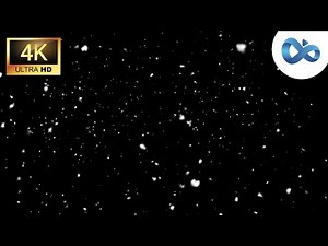 #snowfall #overlay, black background #winter, slowly falling #snow #Christmas and #holiday design.