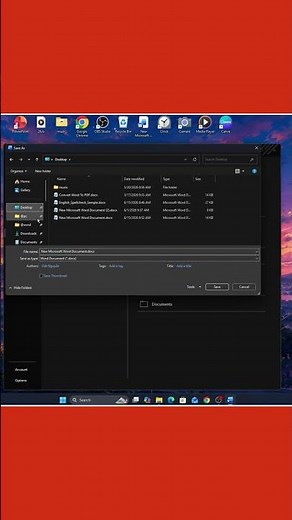 How to Save a Microsoft Word Document to Your Desktop (Easy Tutorial)
