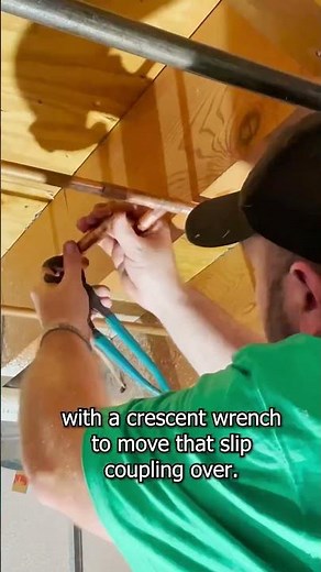 How to run a copper ice maker line