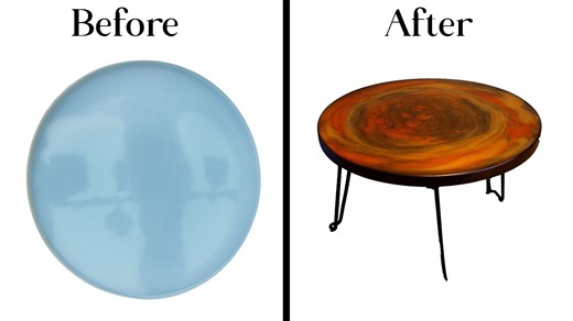 How to Make an Artistic Pattern Resin Table Using Resin