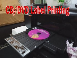 CD/DVD Label Printing