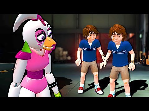 I BECAME CHICA in FNAF Security Breach Multiplayer Mod!