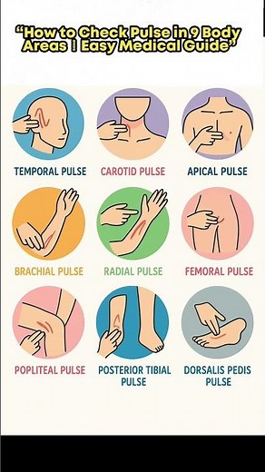 “How to Check Pulse in 9 Body Areas | Easy Medical Guide”|Dr Wilson health world 🌍|#viral #healthtip