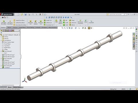 SolidWorks Tutorial Camshaft