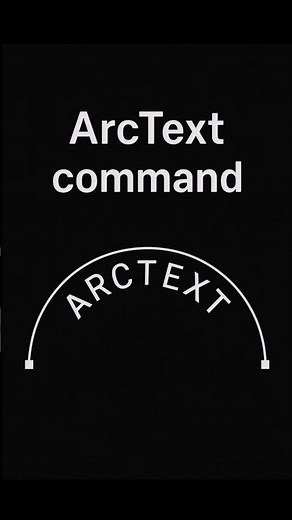 AutoCAD ArcText: The Command You Didn't Know You Needed