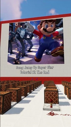 "Jump Up Super Star!" - Super Mario Odyssey Minecraft Note Blocks Tutorial