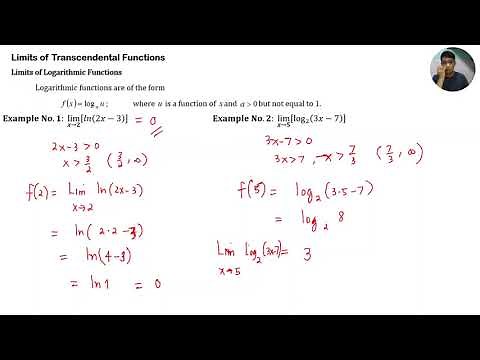 10 Limits of Transcendental Functions