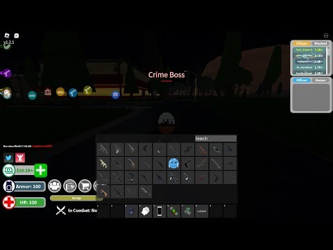 Roblox Slums - ALL of the weapons in the game