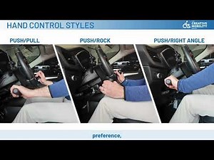 How Hand Controls Work for Driving: Push/Pull, Push/Rock, and Push/Right Angle Explained