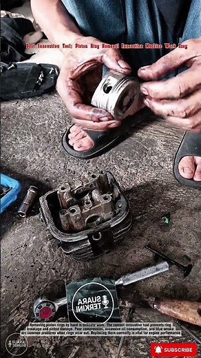 Best Innovative Tool: Piston Ring Removal Innovation Machine Work Easy##PistonRingRemoval#shorst