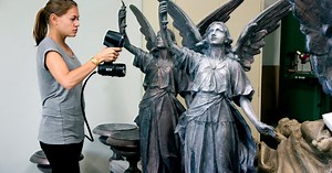 Creaform's GO!Scan makes large-scale 3D scanning quick and easy