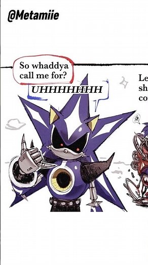 Metal Sonic Is COOKED😰#sonicthehedgehog #metalsonic #neometalsonic #comicdub #amyrose #shorts