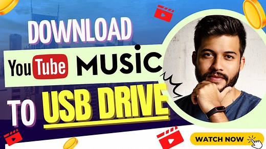 How to Download and Transfer YouTube Music to USB Flash Drive? Get on https://bit.ly/3Bemd4T | NoteBurner