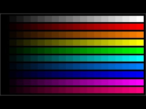 Projector Calibration Guide Test Pattern Files in Video Format