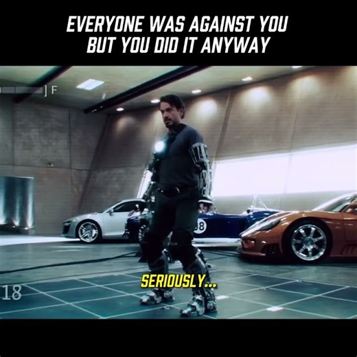 The Moment Tony Became Iron Man... #ironman #shorts